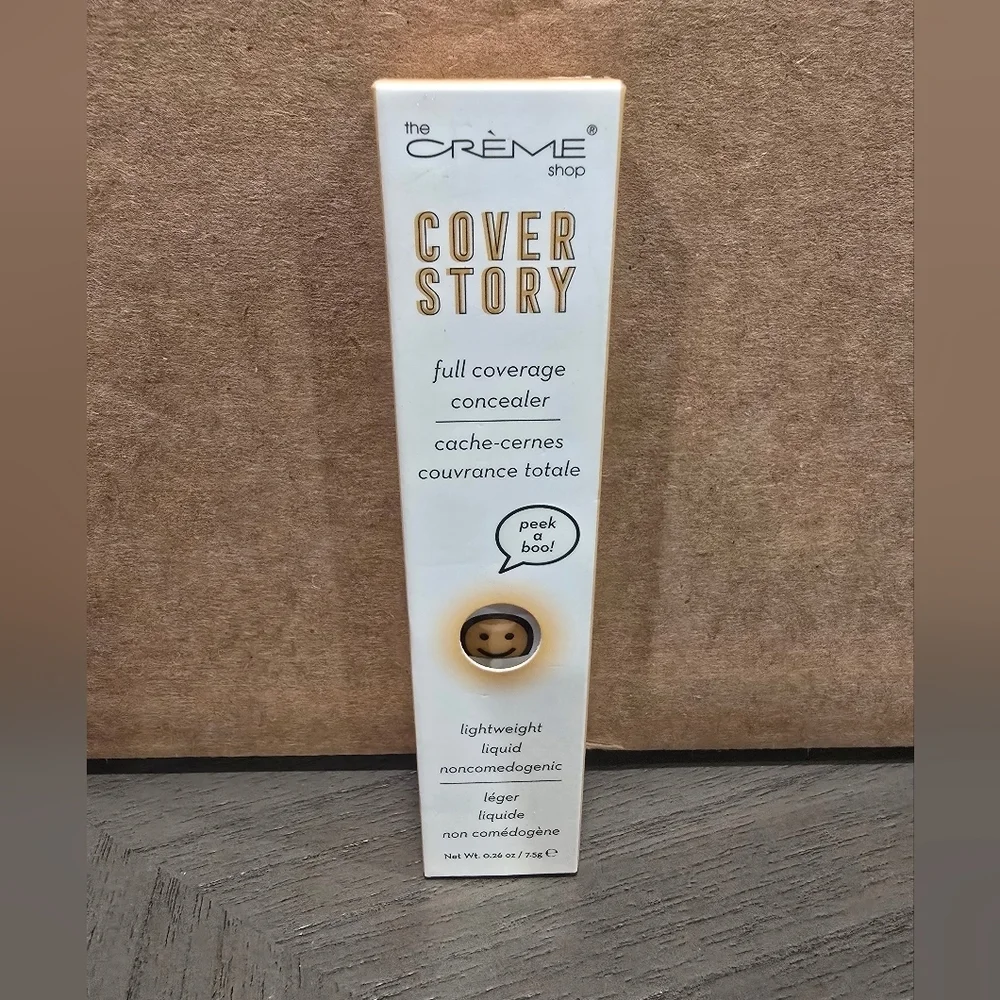 The Crème Shop Full Coverage Concealer Shade TAN NEWl